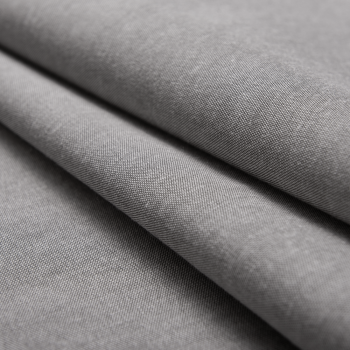 Ткань для штор коллекция «Lino» серый (Рулон ширина 300 см)
