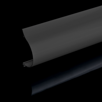 Кассета UNI алюминиевая L= 4 м Темно-серый (Алюминий)