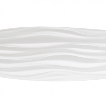Декоративная планка «Бриз» Белый глянец (68 мм)